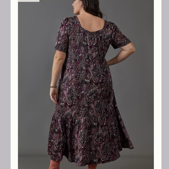 NWT ANTHROPOLOGIE Lisabetta Maxi Dress 1X and XS - Picture 7 of 11